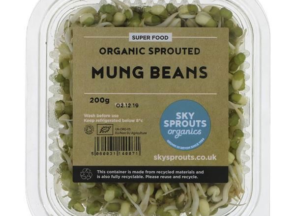 Sky sprouts Organic Sprouted Mung Beans