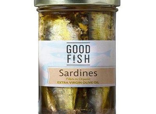 Sardines: Extra Virgin : Jar - GF