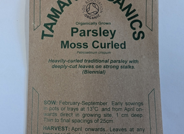 (Seeds) Parsley - Moss Curled