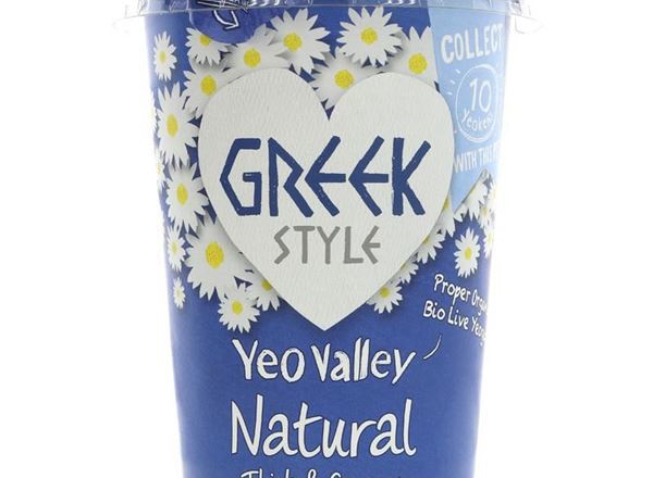 Yeo Valley Organic Greek Style Natural Yoghurt