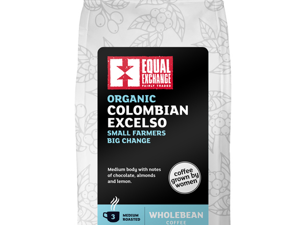 Organic & Fair Trade Colombian Excelso Coffee Beans 200g