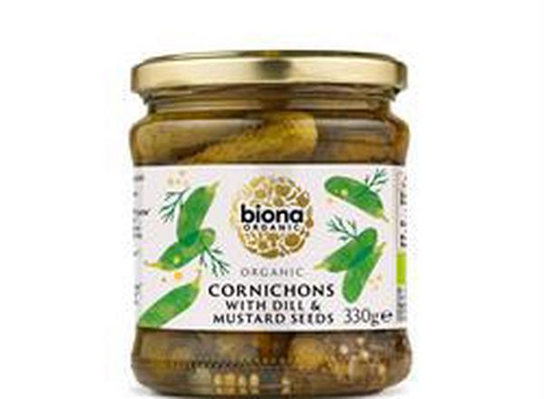 Biona organic Cornichons (Mini Gherkins)