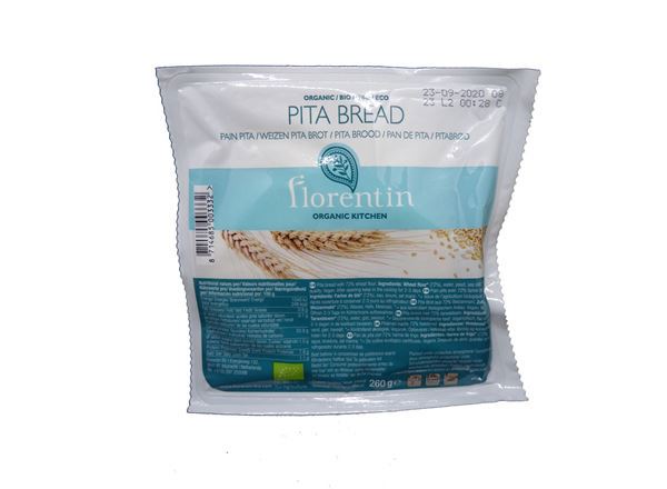 Florentin Organic White Pitta Bread