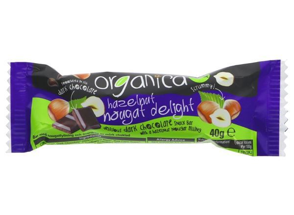 Organic Hazelnut Nougat Delight - 40G