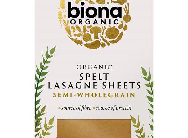 Organic Spelt Lasagne Sheet - 250g