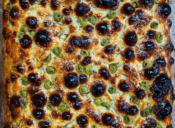 Olive Focaccia - Whole tray