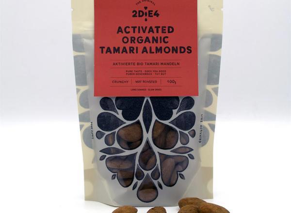 2DiE4 Activated Organic Tamari Almonds 100g