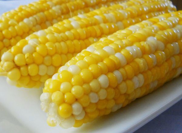 Organic Cooked Sweetcorn