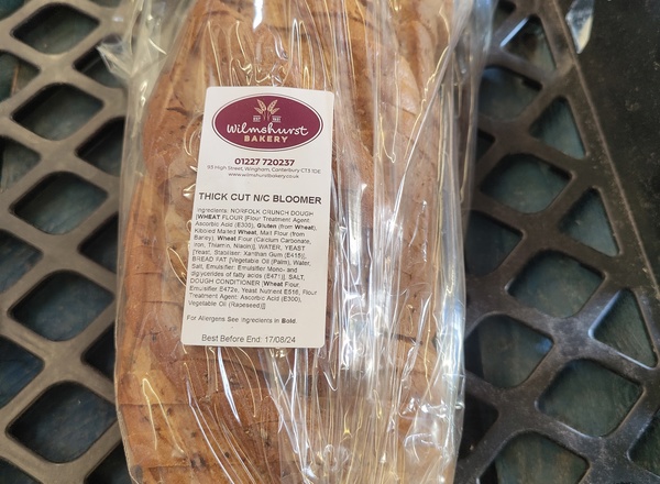 Bread- Norfolk Crunch Bloomer (800g)-Thick Sliced