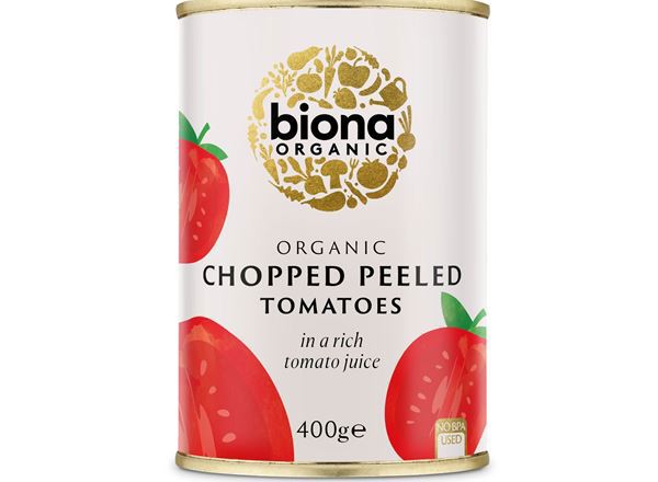 Organic Chopped Peeled Tomatoes - 400G