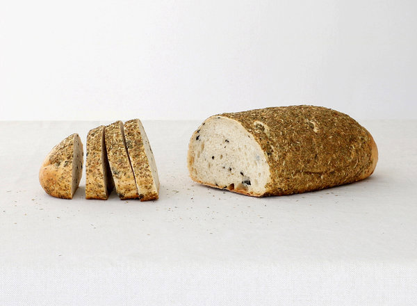 Olive Bread 600g (Sliced)