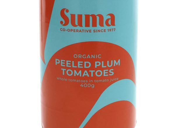 Organic Tinned Whole Peeled Plum Tomatoes
