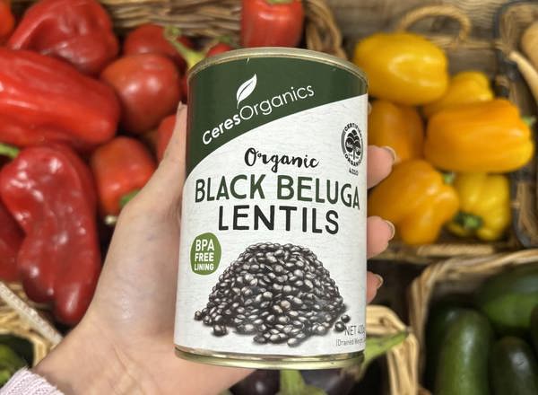 Ceres Black Beluga Lentils 400g