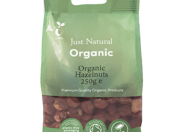 Organic Hazelnuts - 250G