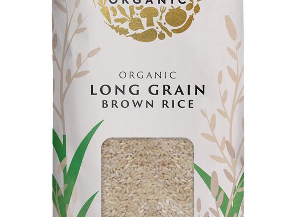 Organic Long Grain Brown Rice 1kg