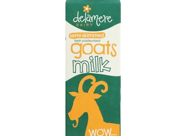 Delamere Semi-Skimmed Goat Milk