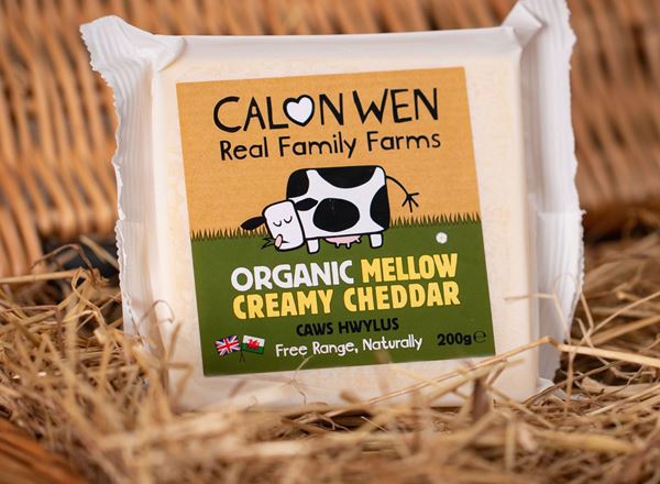 Calon Wen Organic Mellow Cheddar