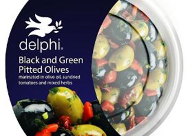 Black & Green Pitted Olives