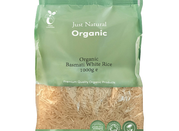 Organic White Basmati Rice - 1kg