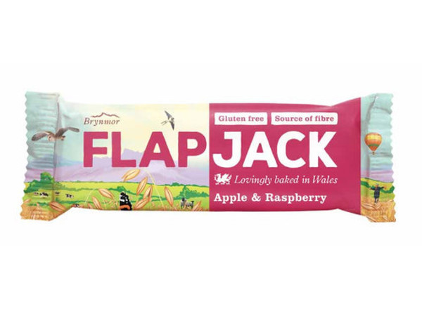 Brynmor Vegan Apple & Raspberry Flapjack