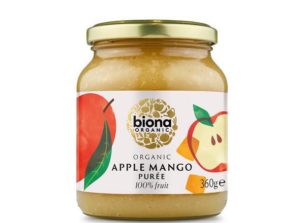 Organic Apple & Mango Puree - No added sugar 360g