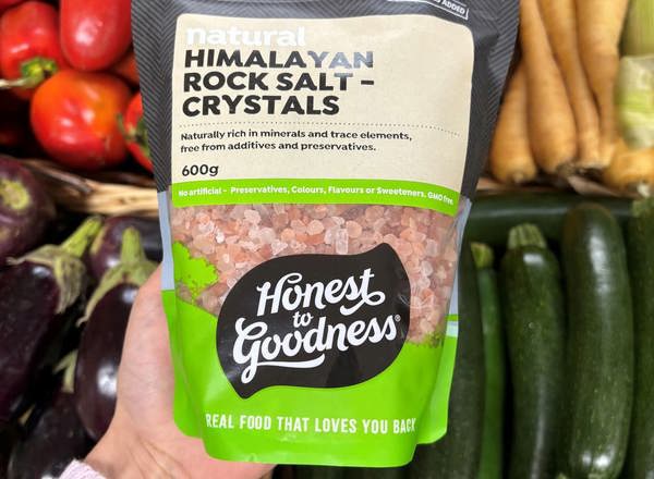 Honest to Goodness Himalayan Pink Rock Salt 600g