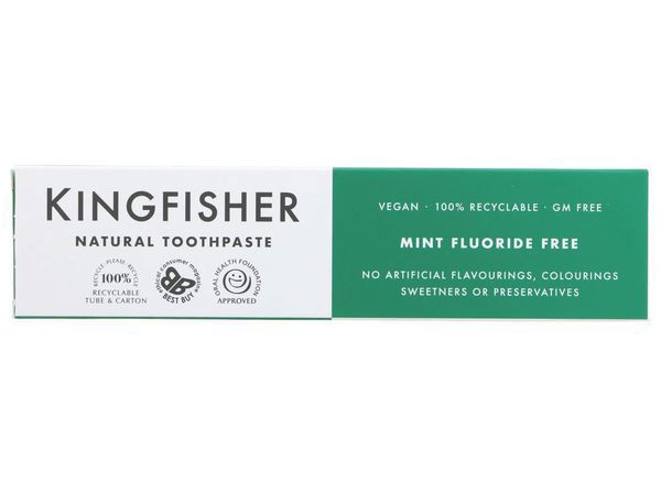 Toothpaste, Fluoride free - Kingfisher