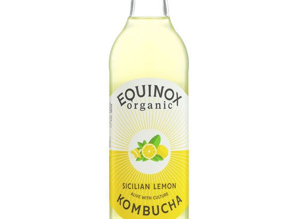 Equinox Kombucha Sicilian Lemon