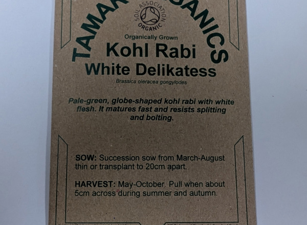 (Seeds) Kohl Rabi - White Delikatess