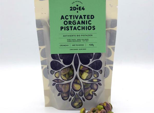 2DiE4 Activated Organic Pistachios 100g