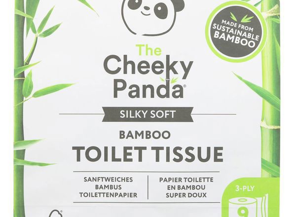 Cheeky Panda bamboo toilet rolls 9’s