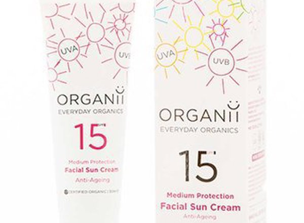 Organii SPF15 Anti Ageing Facial Sun Cream