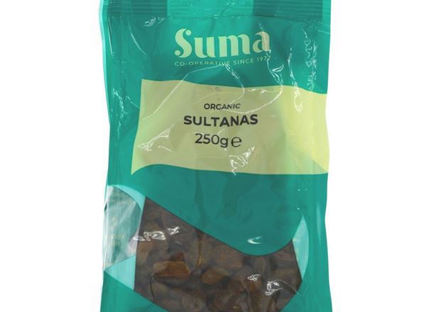 (Suma) Dried Fruit - Sultanas 250g
