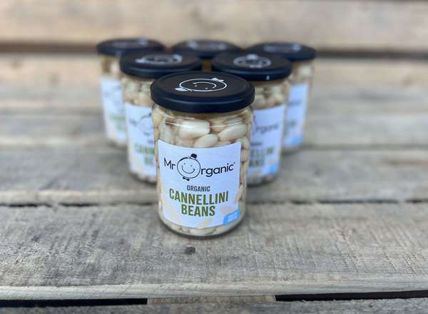 Organic Cannellini Beans (Glass Jar)