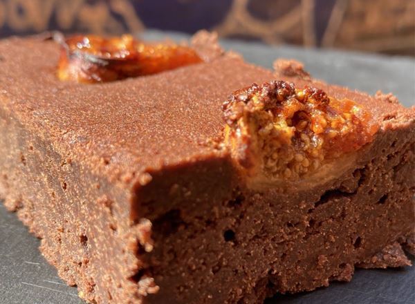 Locavore Kitchen Treats: Salted Caramel Brownie
