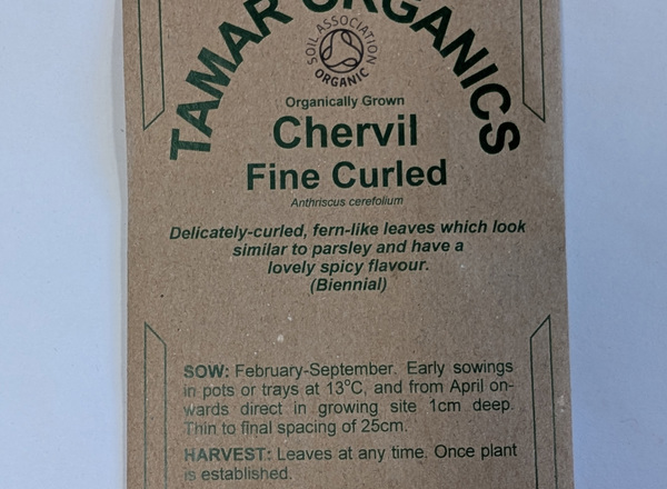 (Seeds) Chervil - Fine Curled