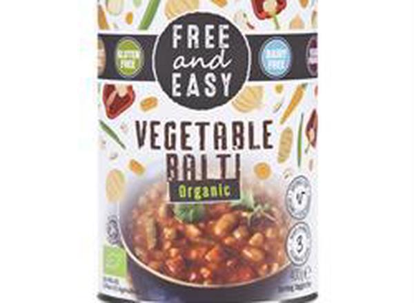 Free & Easy Veg Balti Soup