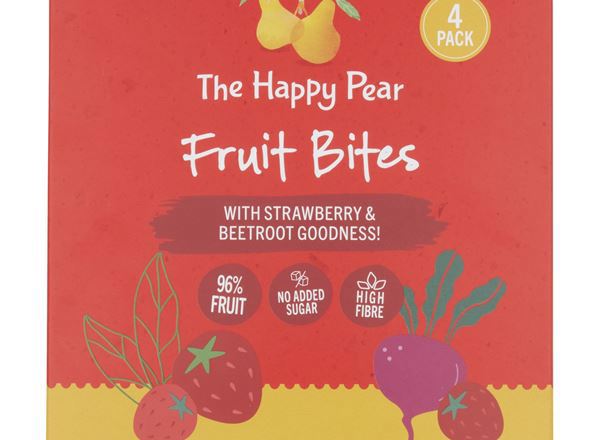 Strawberry & Beetroot Fruit Bites 4 pack (120g)