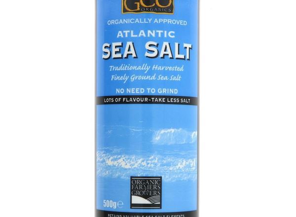 (Geo Organics) Salt - Atlantic Finely Ground 500g
