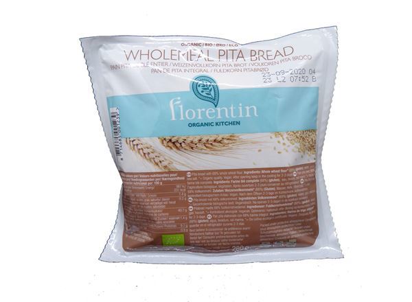 Florentin Organic Wholemeal Pitta Bread