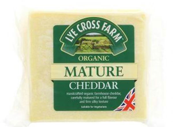 Lye Cross Mature Cheddar (Organic) – 245g