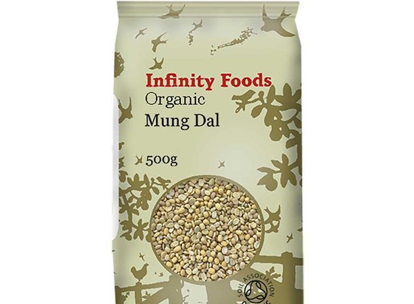 Infinity Foods Mung Dal - split hulled mung beans