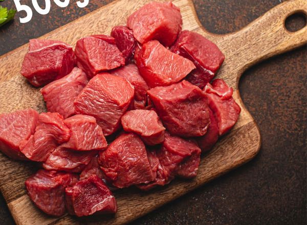 Diced Braising Steak 500g