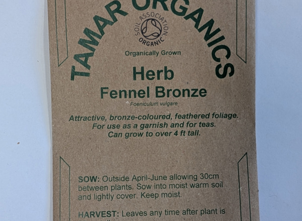 (Seeds) Herb - Fennel Bronze