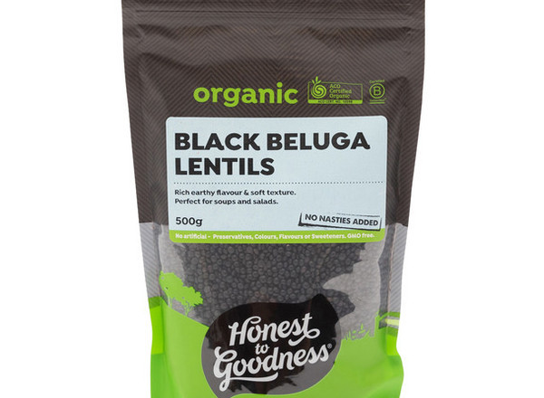 Lentil - Black Beluga - Organic - HG