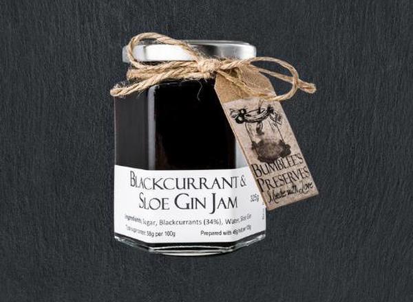 Blackcurrant & Sloe Gin Jam