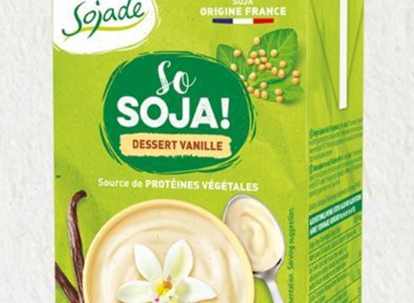 Sojade Organic Soya Vanilla Dessert