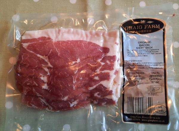 Organic Steaky Bacon (300g)