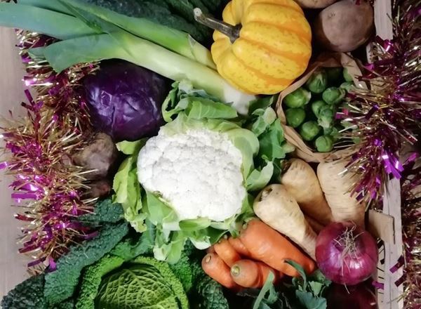 Christmas Vegetable Box