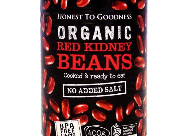 Bean Organic: Red Kidney (Cooked) - HG
